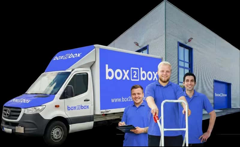 Serviço de armazéns com recolha ao domicílio - Box2box