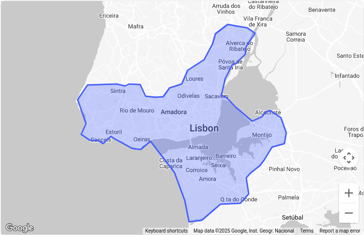 lisboa map
