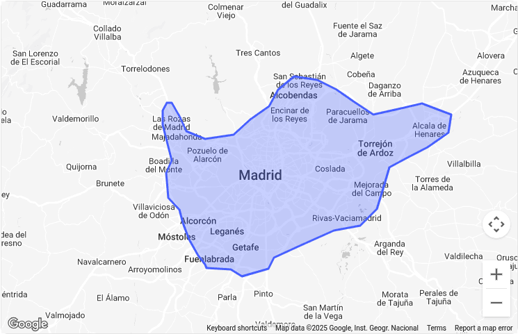 madrid map